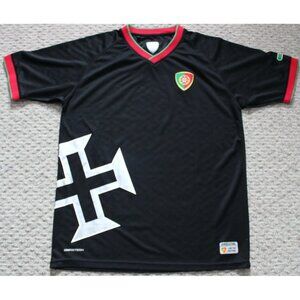 Portugal National Football Team Jersey Shirt Tops Small Black Soccer